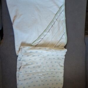 Baby Bundle | Hudson Baby Anchor Blanket & Cloud Island Hooded Towel.